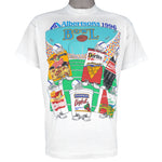 Vintage (Fruit Of The Loom) - Albertsons Bowl T-Shirt 1996 Large