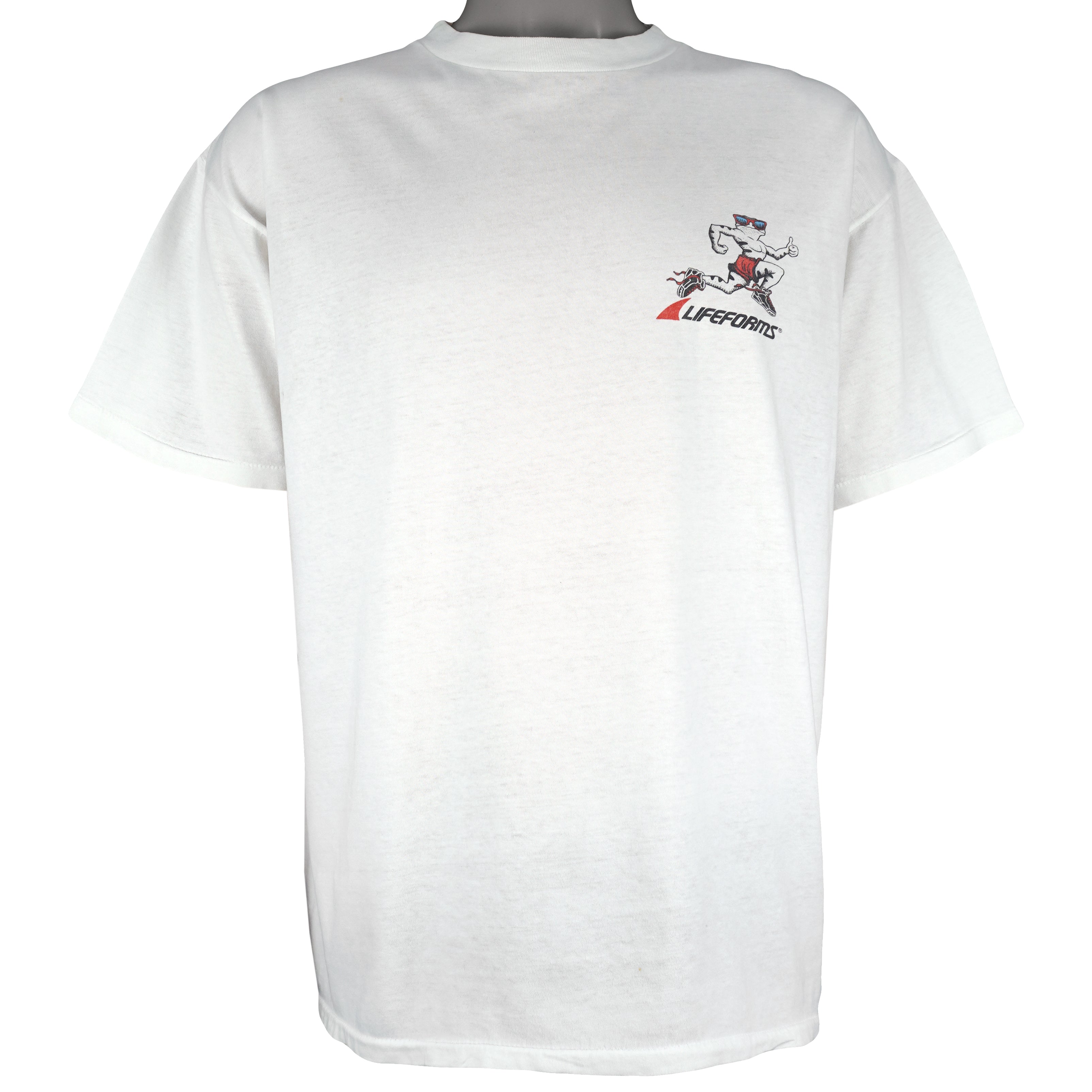 Vintage (Oneita) - Lifeforms Golf Frog Single Stitch T-Shirt 1993 X-Large Vintage Retro