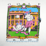 Vintage (Oneita) - Lifeforms Golf Frog Single Stitch T-Shirt 1993 X-Large Vintage Retro