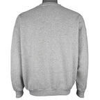 NFL (Logo 7) - Grey Cleveland Browns Crew Neck Sweatshirt 1990s Large Vintage Retro Football