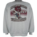 NCAA (Hanes) - Arkansas Razorbacks Spell-Out Sweatshirt 1990s Large Vintage Retro