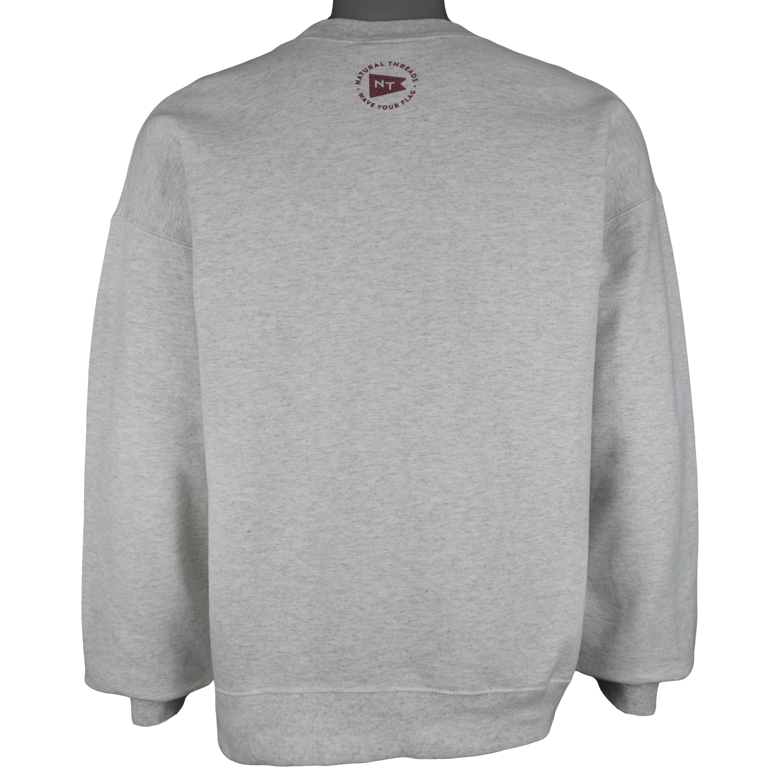NCAA (Hanes) - Arkansas Razorbacks Spell-Out Sweatshirt 1990s Large Vintage Retro