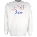 Vintage (Lee) - Buffalo Skyline Crew Neck Sweatshirt 1990s Large