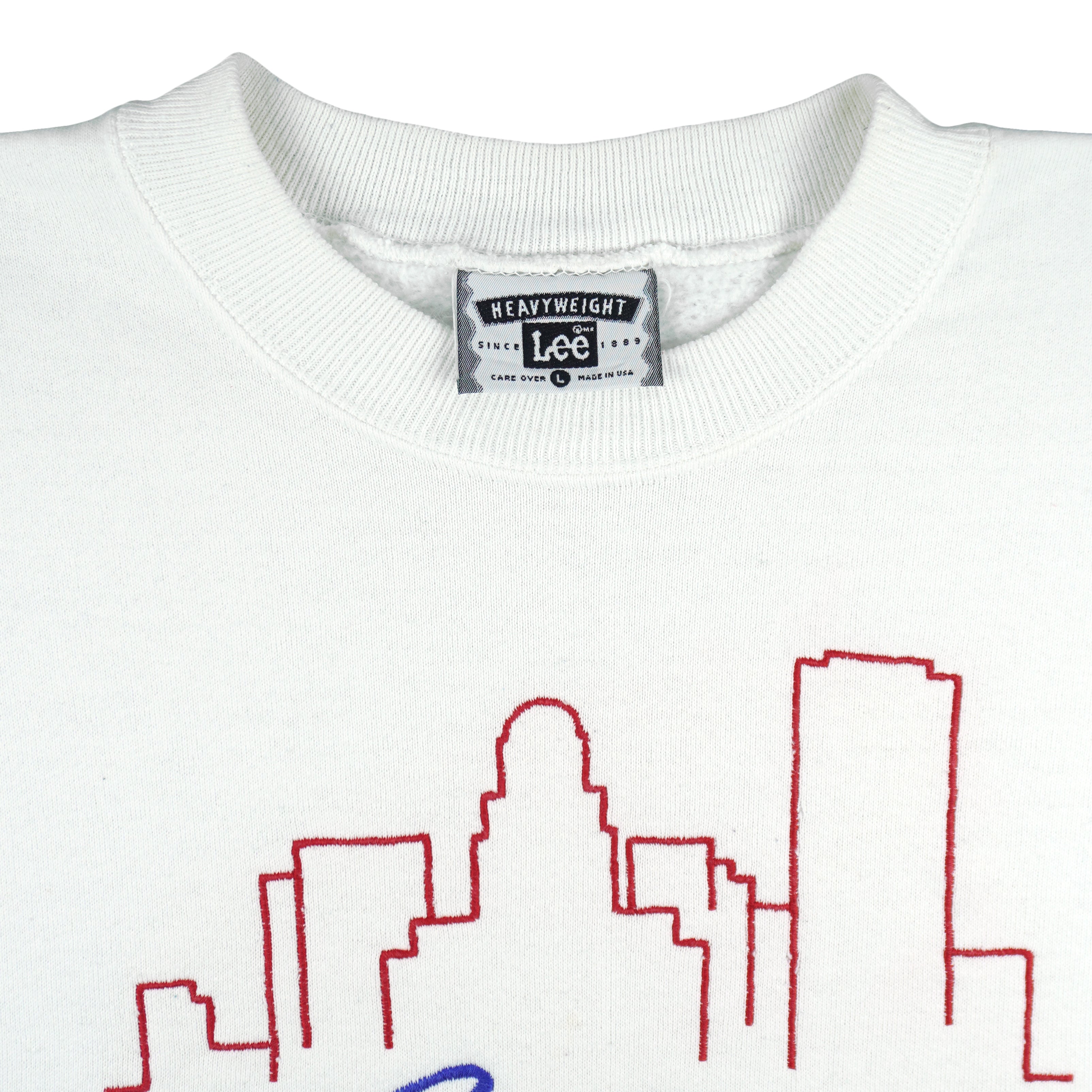 Vintage (Lee) - Buffalo Skyline Crew Neck Sweatshirt 1990s Large Vintage Retro