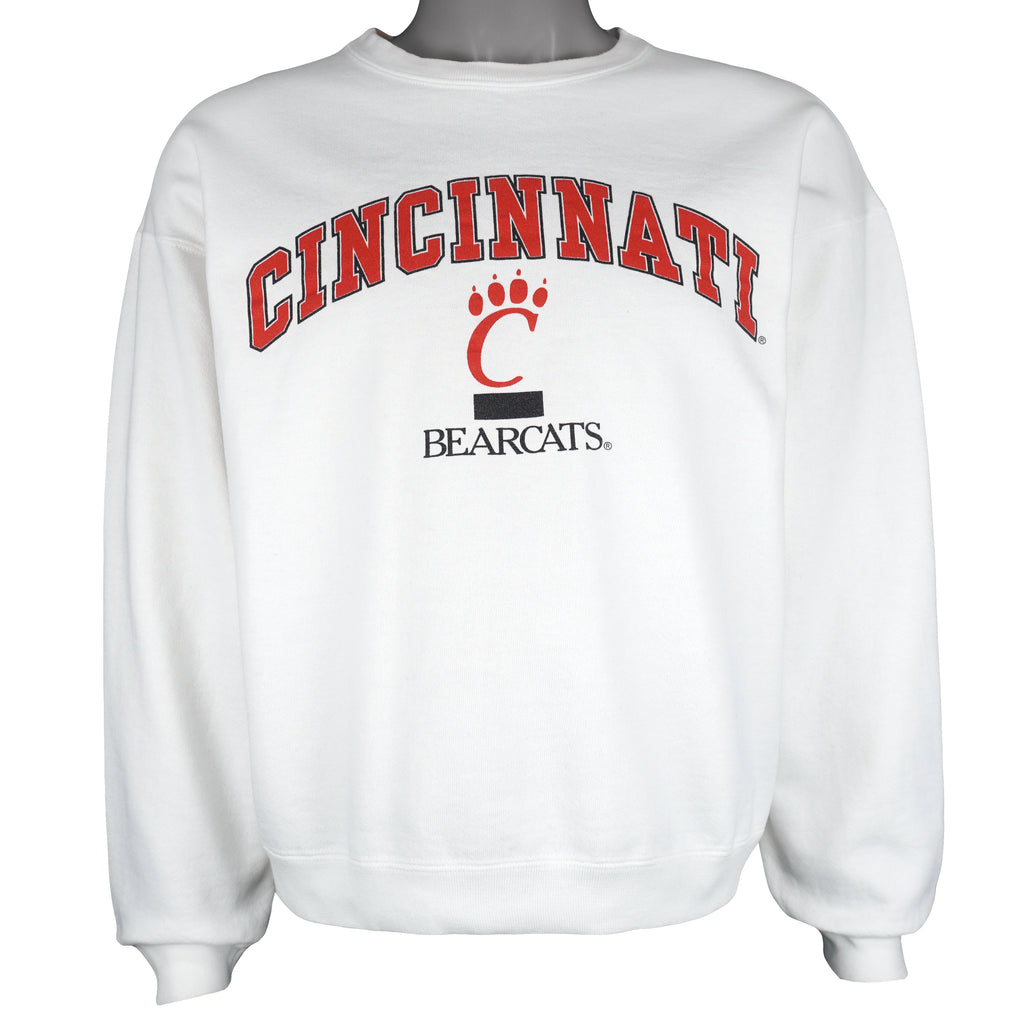NCAA - Cincinnati Bearcats Crew Neck Sweatshirt 1990s Large Vintage Retro