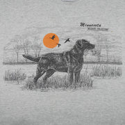 Vintage (Hanes) - Minnesota Wildlife Collection Black Labrador Crew Neck Sweatshirt 1990s X-Large Vintage Retro