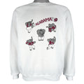 NCAA (Comax) - Alabama Crimson Tide Mascots Crew Neck Sweatshirt 1990s Large Vintage Retro