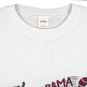 NCAA (Comax) - Alabama Crimson Tide Mascots Crew Neck Sweatshirt 1990s Large Vintage Retro