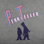 Vintage (Jerzees) - Penn & Teller Crew Neck Sweatshirt 1990s Large Vintage Retro