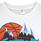 Starter - Vancouver Grizzlies Basketball Single Stitch T-Shirt 1994 Large Vintage Retro Basketball
