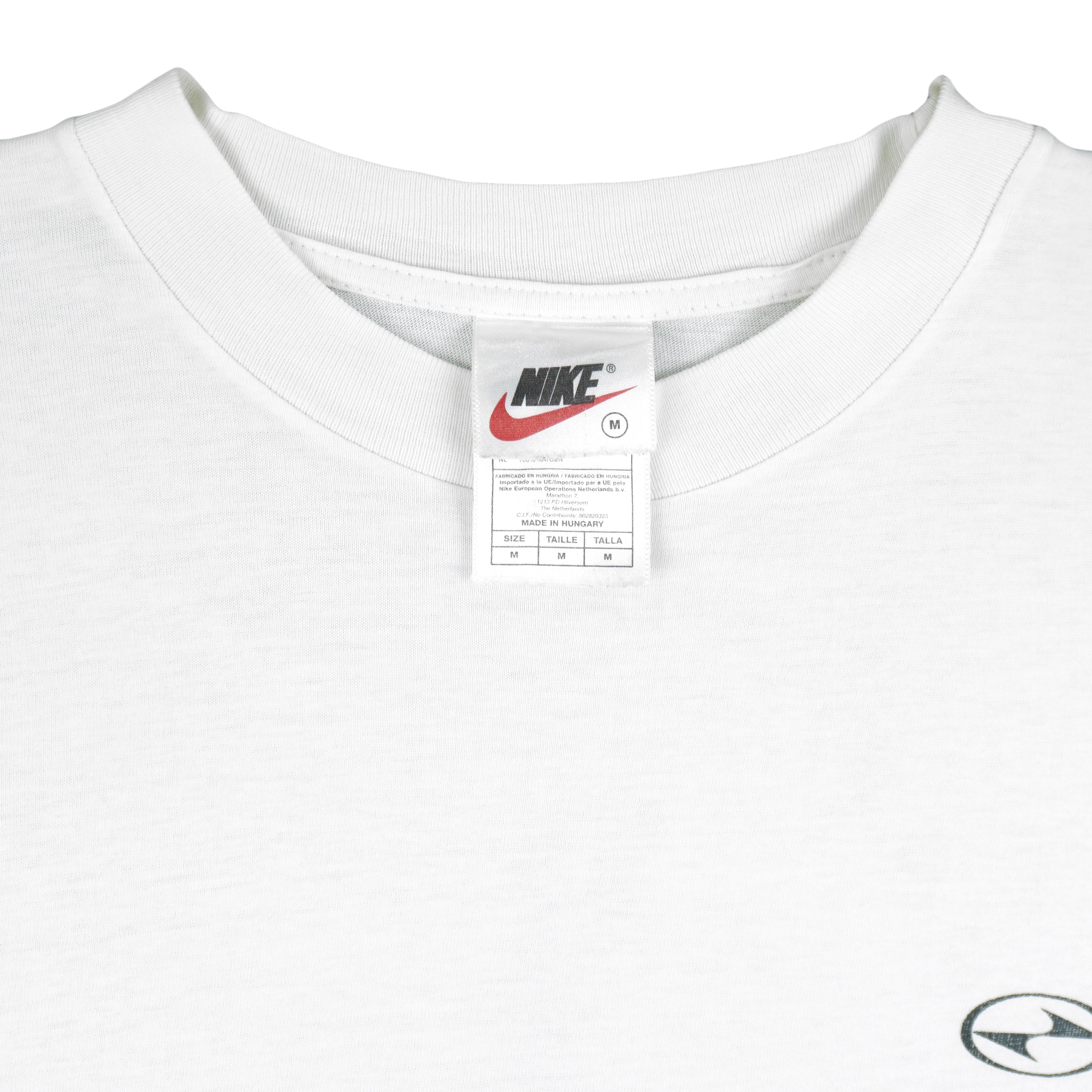 Nike - Tigerwoods T-Shirt 1990s Medium Vintage Retro