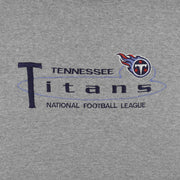NFL (Logo Athletic) - Tennessee Titans Embroidered Crew Neck Sweatshirt 1990s X-Large Vintage Retro Football