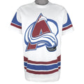NHL (Pro Player) - Colorado Avalanche T-Shirt 1990s Large Vintage Retro Hockey