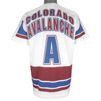 NHL (Pro Player) - Colorado Avalanche T-Shirt 1990s Large Vintage Retro Hockey