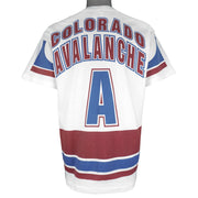 NHL (Pro Player) - Colorado Avalanche T-Shirt 1990s Large Vintage Retro Hockey