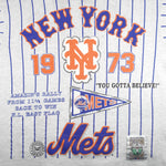 MLB (Long Gone) - New York Mets Baseball Jersey 1991 X-Large Vintage Retro Baseball