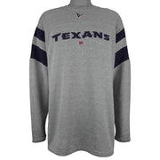 NFL - Houston Texans Long Sleeve Shirt 2000 X-Large Vintage Retro Football