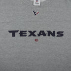 NFL - Houston Texans Long Sleeve Shirt 2000 X-Large Vintage Retro Football