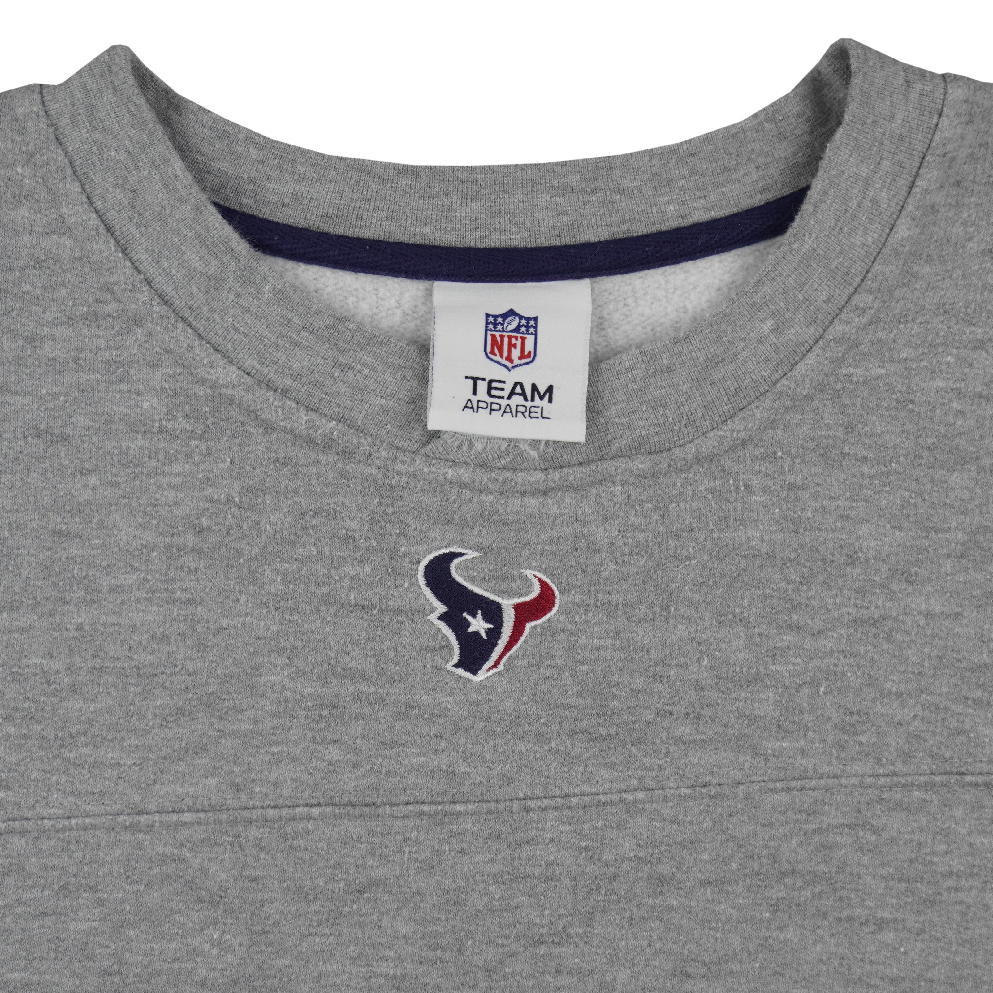 NFL - Houston Texans Long Sleeve Shirt 2000 X-Large Vintage Retro Football