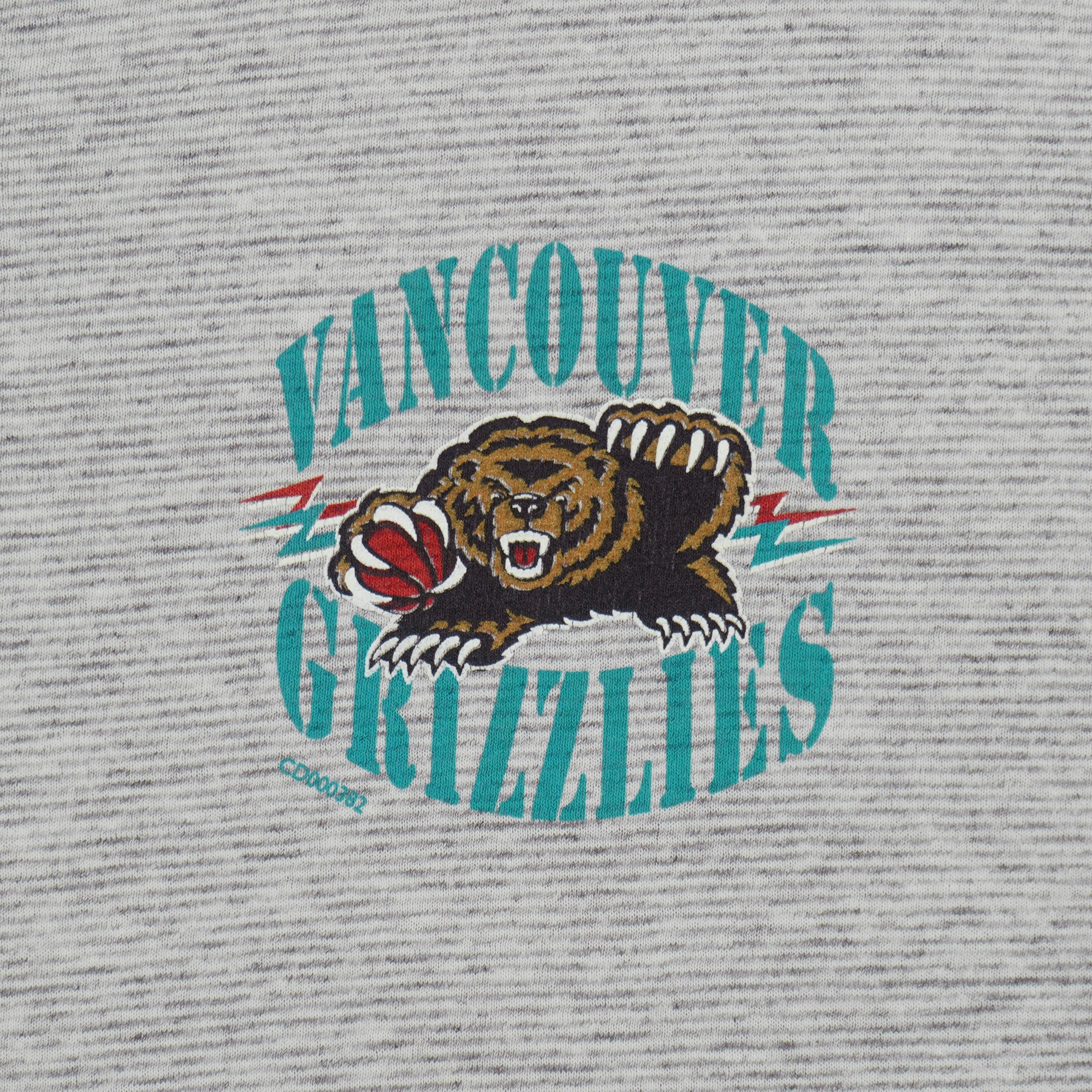 NBA - Vancouver Grizzlies 1/2 Button-Up T-Shirt 1990s X-Large Vintage Retro Basketball