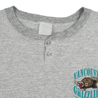 NBA - Vancouver Grizzlies 1/2 Button-Up T-Shirt 1990s X-Large Vintage Retro Basketball