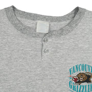 NBA - Vancouver Grizzlies 1/2 Button-Up T-Shirt 1990s X-Large Vintage Retro Basketball