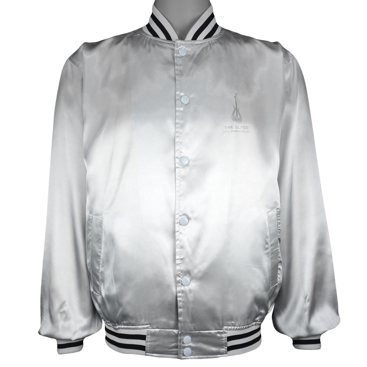 Vintage - The Alfee Japanese Band 30th Anniversary Satin Jacket 1990s X-Large Vintage Retro