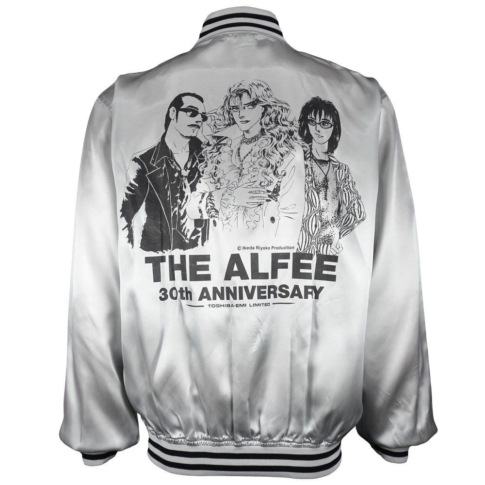 Vintage - The Alfee Japanese Band 30th Anniversary Satin Jacket 1990s X-Large Vintage Retro