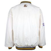 Starter - NFL Pittsburgh Steelers Pullover Windbreaker 1990s Large Vintage Retro Football