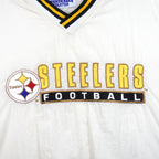 Starter - NFL Pittsburgh Steelers Pullover Windbreaker 1990s Large Vintage Retro Football