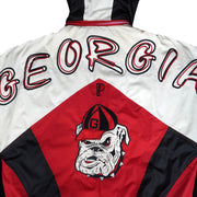 NCAA (Pro Player) - Georgia Bulldogs Hooded Puffer Jacket 1990s X-Large Vintage Retro