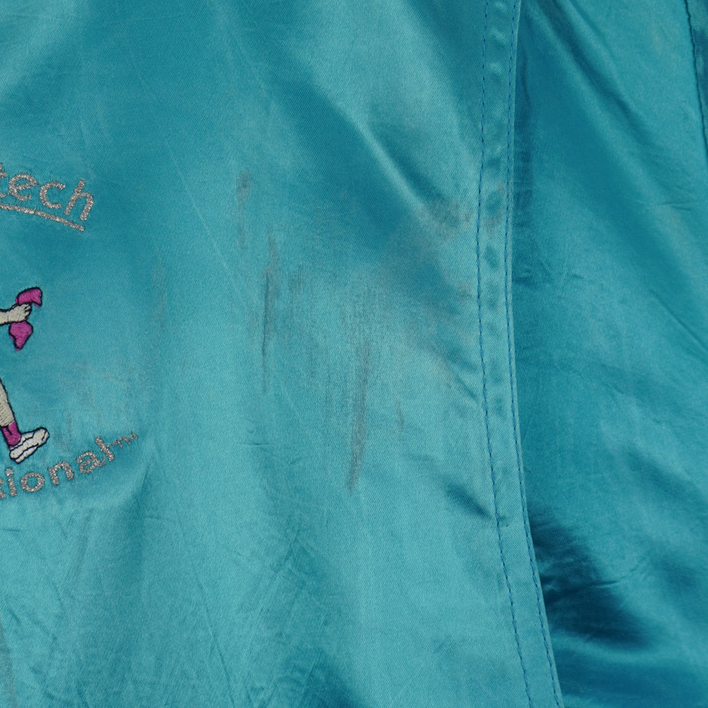 Vintage (CG Apparel) - Enviro-Tech International Satin Jacket 1980s Medium Vintage Retro