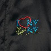 Vintage - I Love NY Las Vegas Satin Jacket 1990s XX-Large Vintage Retro