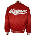 Budweiser - Bud King Of Beers Button-Up Satin Jacket 1990s Small Vintage Retro
