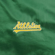 MLB (Swingster) - Oakland Athletics Bomber Satin Jacket 1990s X-Large Vintage Retro Baseball