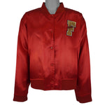 FUBU - Varsity 05 Sport Spell-Out Satin Jacket 1990s 3X-Large Vintage Retro