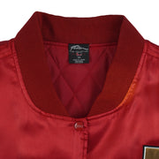 FUBU - Varsity 05 Sport Spell-Out Satin Jacket 1990s 3X-Large Vintage Retro