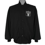 NFL (Auburn Sportswear) - Los Angeles Raiders Embroidered Jacket 1990s X-Large