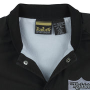 NFL (Auburn) - Los Angeles Raiders Embroidered Button-Up Jacket 1990s X-Large Vintage Retro Football