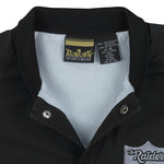 NFL (Auburn) - Los Angeles Raiders Embroidered Button-Up Jacket 1990s X-Large Vintage Retro Football