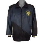 NBA (Pro Player) - Golden State Warriors Zip-Up Windbreaker 1990s Medium Vintage Retro Basketball