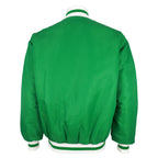 NBA (Spalding) - Boston Celtics Satin Puffer Jacket 1990s Large Vintage Retro Basketball