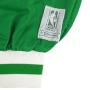 NBA (Spalding) - Boston Celtics Satin Puffer Jacket 1990s Large Vintage Retro Basketball