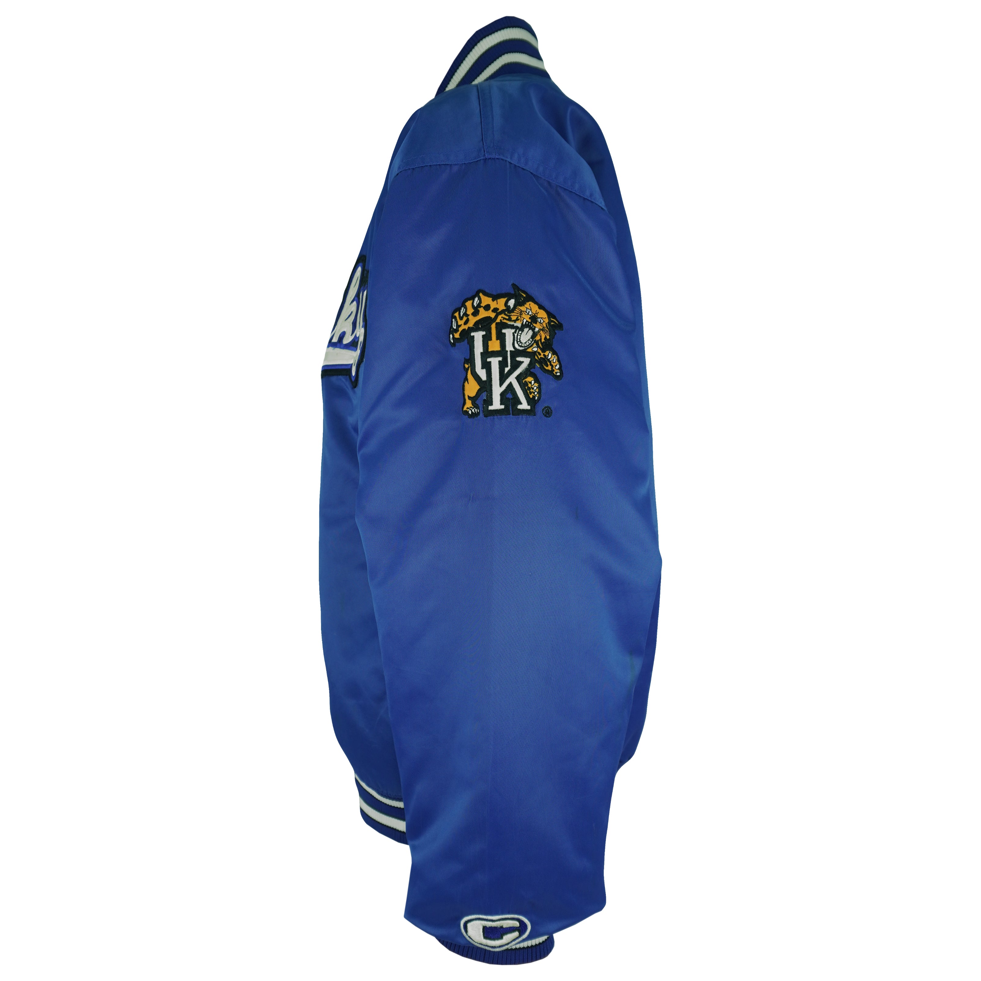 NCAA (Colosseum) - Kentucky Wildcats Satin Jacket 1990s Medium Vintage Retro
