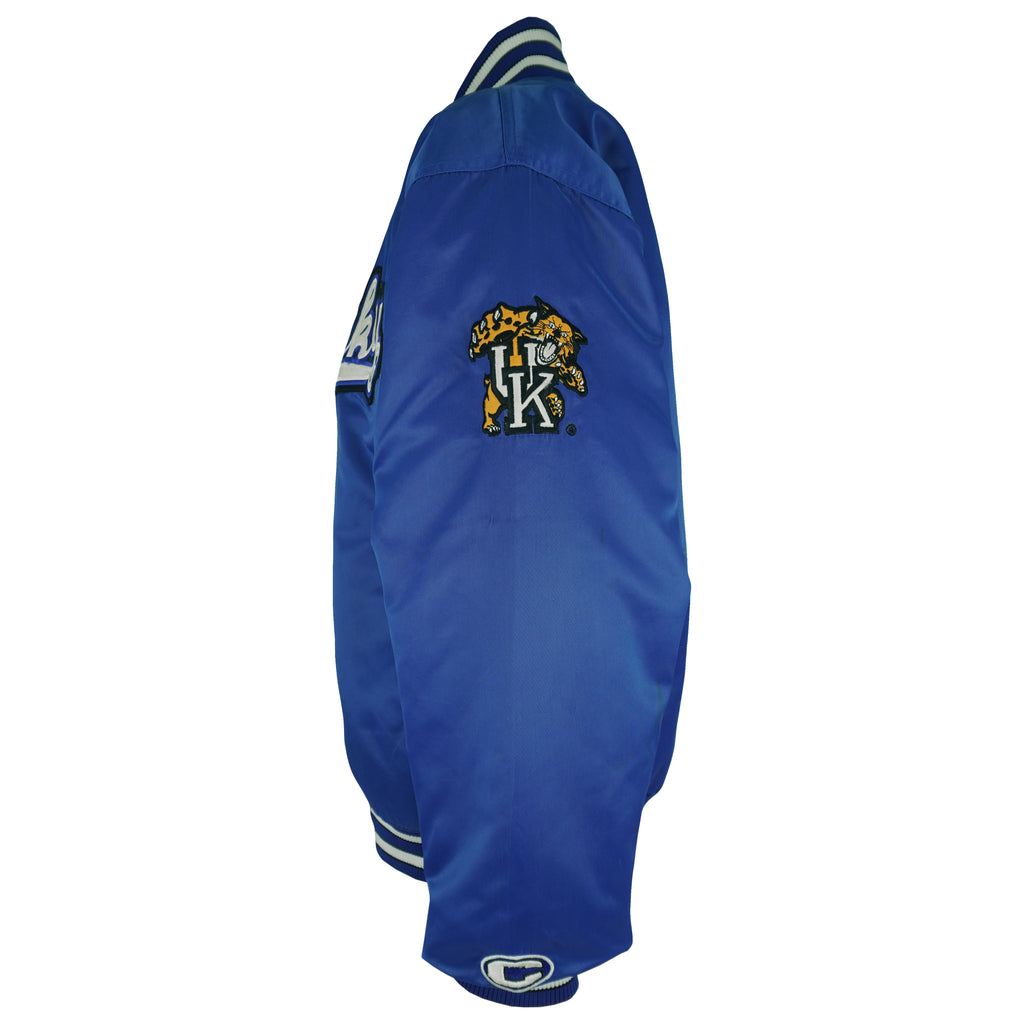 NCAA (Colosseum) - Kentucky Wildcats Satin Jacket 1990s Medium Vintage Retro