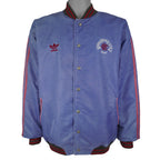 Adidas - Rangers Football Club Embroidered Bomber Jacket 1990s Large Vintage Retro