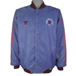 Adidas - Rangers Football Club Embroidered Bomber Jacket 1990s Large Vintage Retro