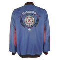 Adidas - Rangers Football Club Embroidered Bomber Jacket 1990s Large Vintage Retro