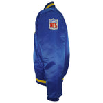 Starter (NFL) - Los Angeles Rams Button-Up Satin Jacket 1990s Large Vintage Retro Football