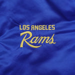 Starter (NFL) - Los Angeles Rams Button-Up Satin Jacket 1990s Large Vintage Retro Football